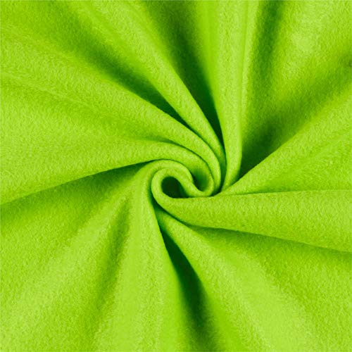Polar Fleece Solid Lime, Fabric by the Yard