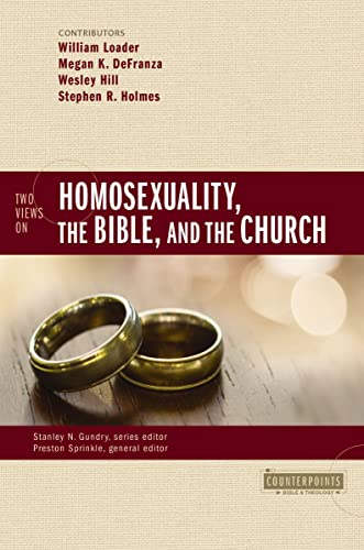 Two Views on Homosexuality, the Bible, and the Church book cover