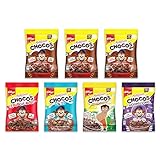 Kelloggs Chocos Variety Pack of 7 1575g with Multigrain