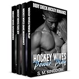 Body Check Hockey Wives Romance Box Set 4in1 Romantic Sports Fiction Book Bundles Power Play Game Misconduct Face Off Goalie Interference Ice Hockey Bad Boy Hat Trick Series English Edition