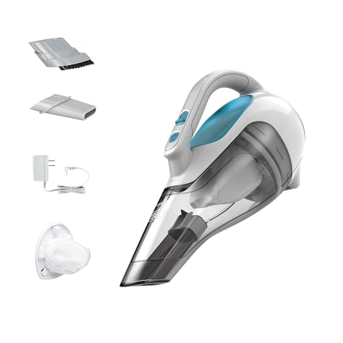 BLACK+DECKER dustbuster Cordless Handheld Vacuum, Portable Vacuum for Car and Home Rechargeable, Powerful Suction, Wide 