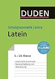 Duden Schulgrammatik Extra Latein Lateinische Grammatik Texterschlieung Und Bersetzung 510 Klasse Duden Schulwissen Extra German Edition