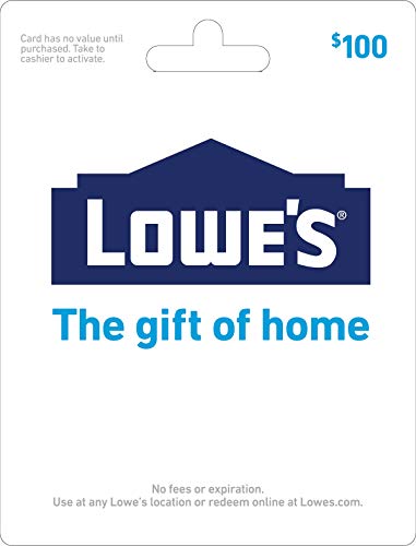 lowe's $100 gift card pricepulse lowe's $100 gift card
