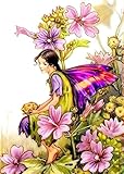 Counted Cross Stitch Pattern The Mallow Fairy By Cicely Mary Barker Professionally Edited Fairies Flower Fairies The Flower Fairy Series English Edition