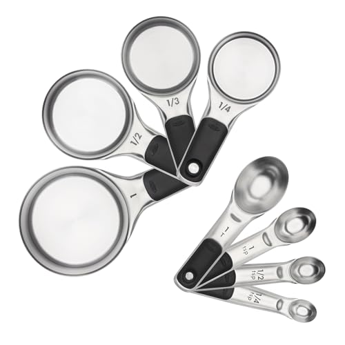OXO Good Grips 8-piece stainless measuring cups and spoons set