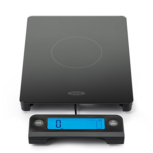 OXO Good Grips Digital Glass Food Scale with Pull-Out Display