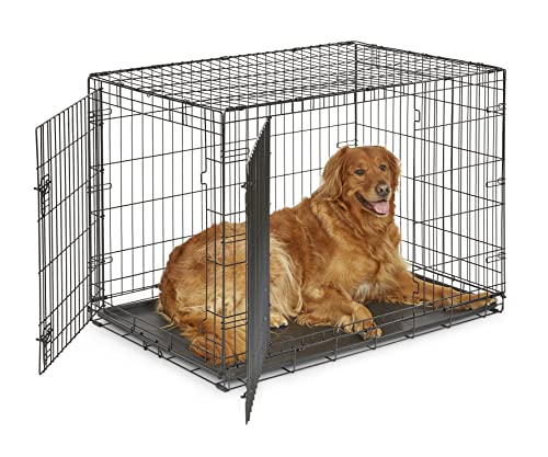 large dog crate plastic bottom