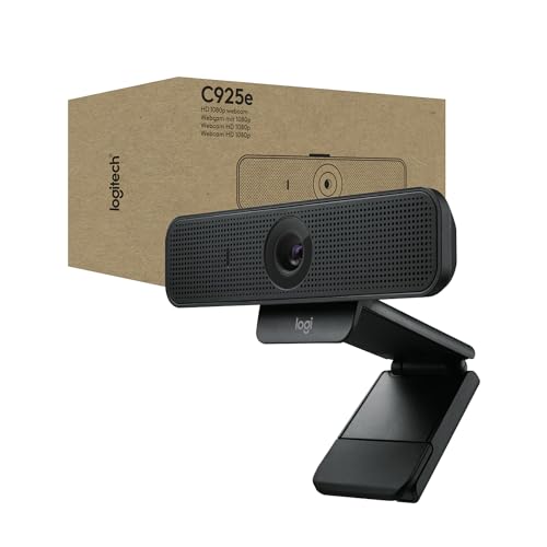 Logitech C925-E Webcam An HD 1080p webcam that comes with a privacy shade.