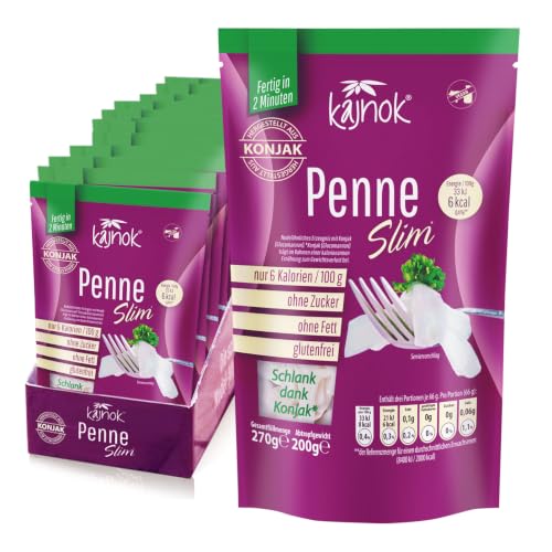 ⚡ BLITZDEAL (-58%) kajnok Konjak-Penne, Abnehmen mit low carb Keto-Diät, 10er Box 2,7 kg