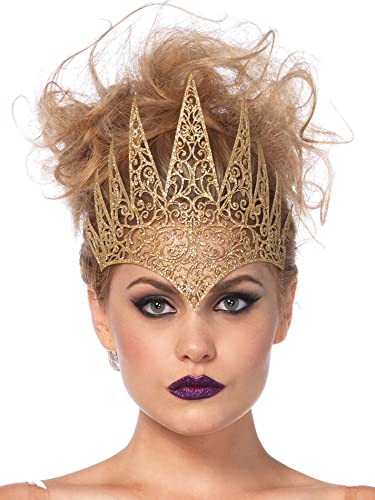 Leg Avenue 215422026 Die Cut Royal Crown Gold, one Size