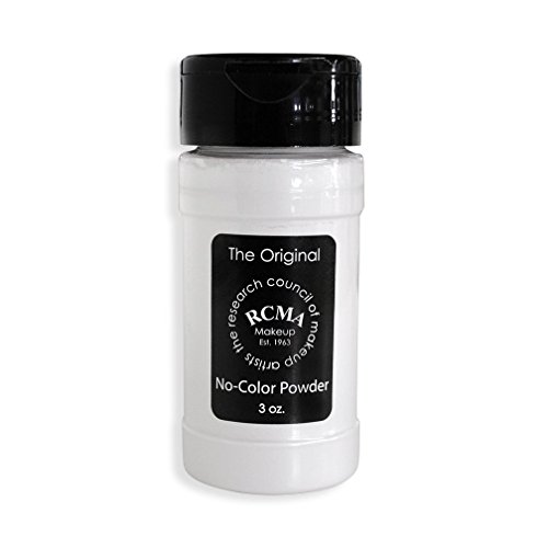 RCMA Makeup The Original No Color Powder, Loose Setting Powder, Professional Makeup, No Flash Back, Universal, All Skin Types, Flawless Finish, Reduces Shine, Vegan and Cruelty- Free, 3oz