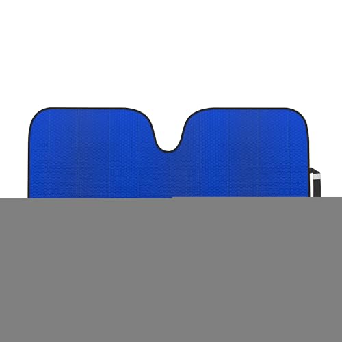 Motor Trend Front Windshield Sun Shade - Accordion Folding Auto Sunshade for Car Truck SUV - Blocks UV Rays Sun Visor Pr