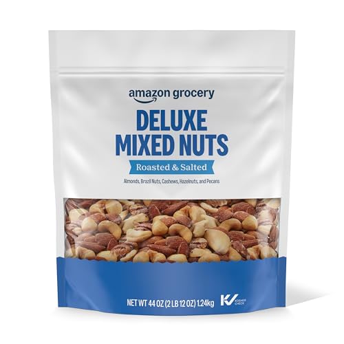 Amazon Brand - Happy Belly Deluxe Mixed Nuts, 44 oz