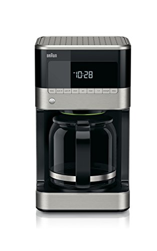 Braun BrewSense 12-Cup Drip Coffee Maker, Black, KF7150BK