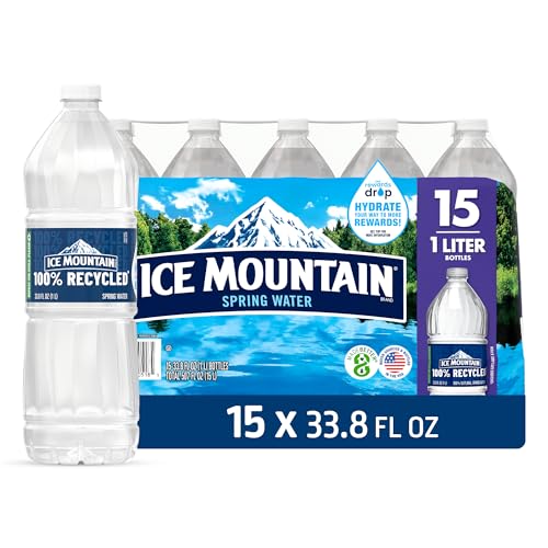 Natural Spring Water, 15 count