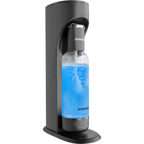 Drinkmate OmniFizz Sparkling Water and Drink Maker Matte Black