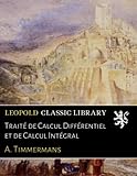 Trait De Calcul Diffrentiel Et De Calcul Intgral