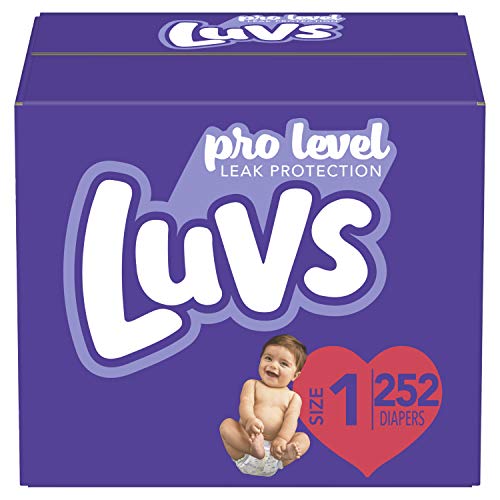Luvs Diapers Size 1 8-14 lb 252 Count