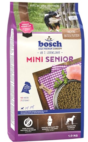 (-45%) bosch HPC Mini Senior | Hundetrockenfutter für ältere Hunde kleiner Rassen (bis 15 kg) | 1 x 2.5 kg