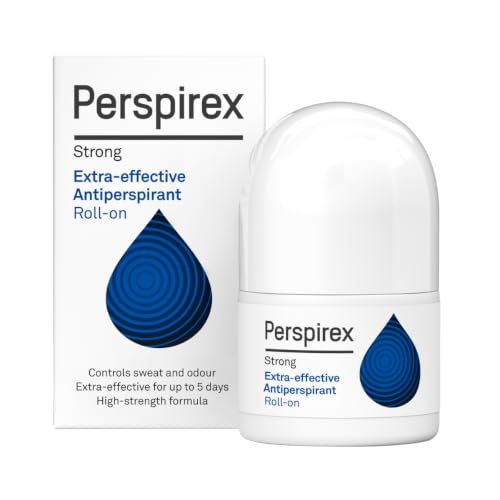 PERSPIREX Extra Strength Antiperspirant Roll On STRONG 20ml - Fresh Scent 3+ days Odour Protection