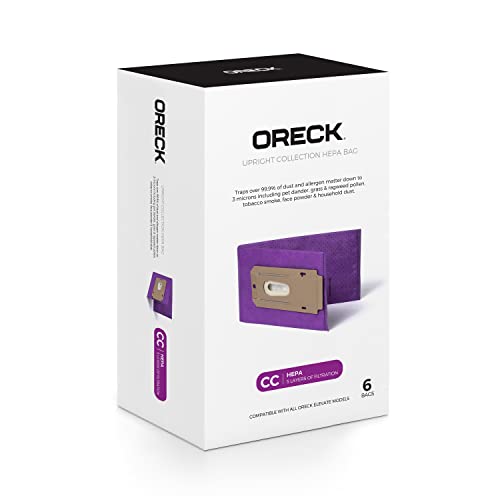 Oreck Upright Vacuum Bags Sanitary and Convenient Sealed and effective choice from a trusted brand