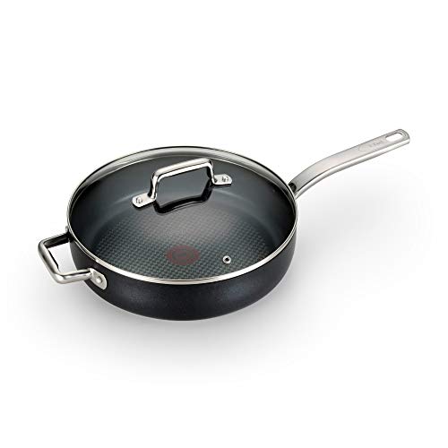 T-fal ProGrade nonstick deep jumbo cooker with lid, 5 quart