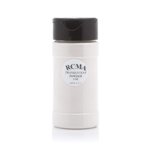 RCMA Makeup Translucent Loose Powder – Lightweight Setting Powder for Flawless Finish, Shine Control, Natural Matte Look, No Flashback, Oil Control, No Caking or Creasing, Vegan and Cruelty-Free, 3oz