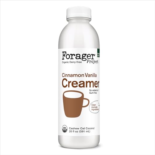 Forager Project Organic Dairy Free Creamer, Cinnamon Vanilla, 20 Fl Oz