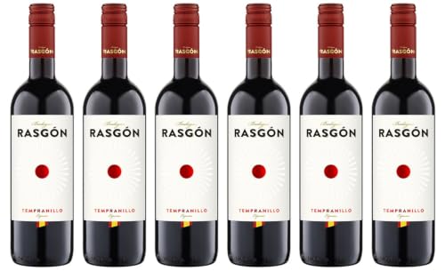 🔥 STARKER PREIS (-77%) Rasgon Tempranillo Bodegas S.L. De Maria Halbtrocken (6 x 0.75 l)