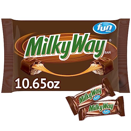 MILKY WAY Fun Size Milk Chocolate Halloween Candy Bars, 10.65 oz Bag