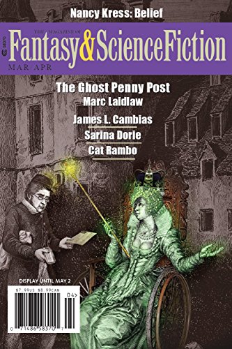The Magazine of Fantasy & Science Fiction March/April 2016 cover