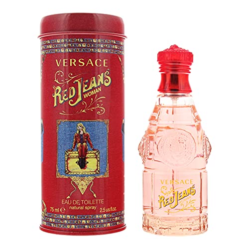 🔥 SELTEN SO GÜNSTIG (-73%) Versace Red Jeans femme/woman, Eau de Toilette, Vaporisateur / Spray, 75 ml (1er Pack)