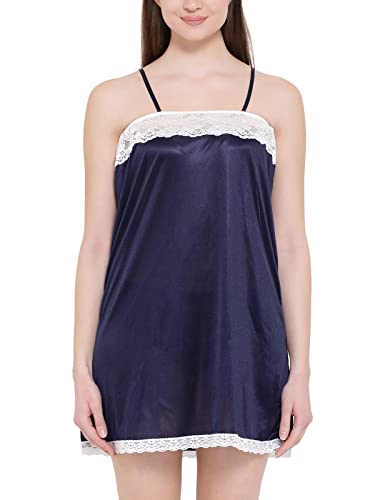 Women's Satin Mid Thigh Length Nightdress