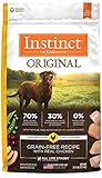 Instinct Original Dry Dog Food, Raw Coated Kibble, High Protein, Grain Free Recipe- Chicken, 22.5 lb. Bag