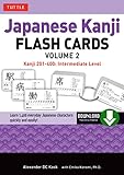 Japanese Kanji Flash Cards Ebook Volume 2 Kanji 201400 Intermediate Level Downloadable Material Included English Edition