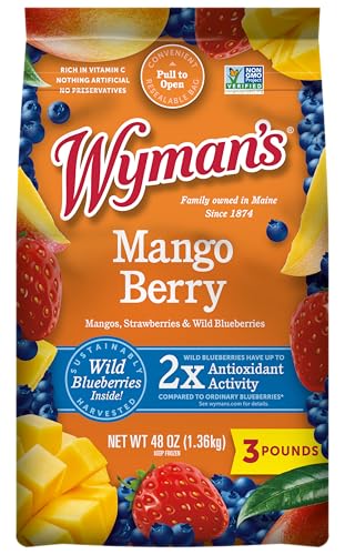 Wymans Of Maine Mango Berry Blues 48 Ounce