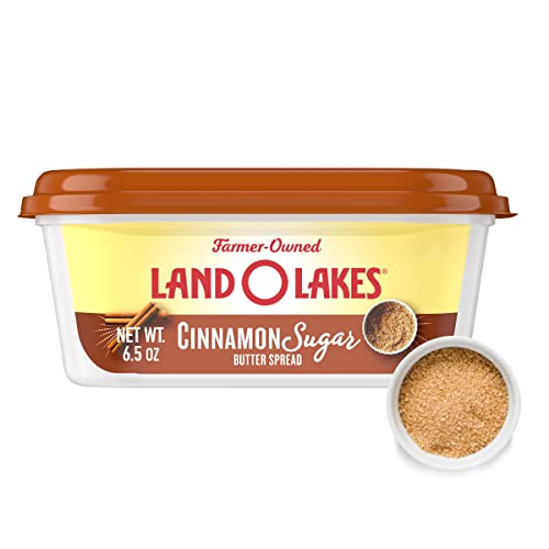 Land O Lakes® Cinnamon Sugar Butter Spread, Spreadable, 6.5 oz tub