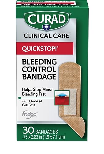 Quickstop Flex Fabric Bandages 075x283 Inch 30box One Box