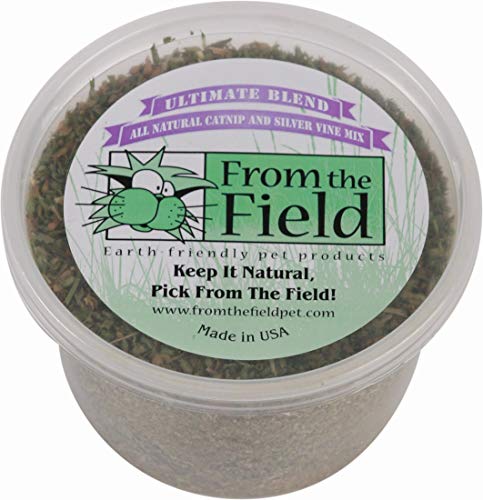 From The Field Ultimate Blend Catnip and Silver Vine 2 oz Tub