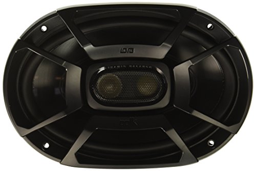 Polk Audio DB692 DB+ Series 6" x 9" Coaxial Speaker for Car & Marine, 3-Way Boat & Car Audio Speaker, 30-22kHz Frequency Response, Polypropylene Woofer Cone & 1/2" Silk Dome Tweeter, Easy Installation