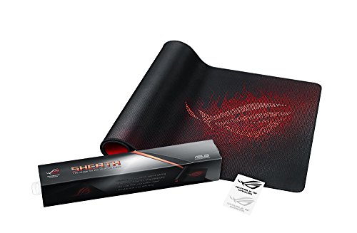 ASUS Extra Large 35.4” x 17.3″ ROG Sheath Mouse Pad $14.99