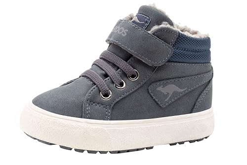 (-35%) KangaROOS Unisex Kinder Kavu Iii Sneaker, Blau Dark Navy Grey 423, 25 EU