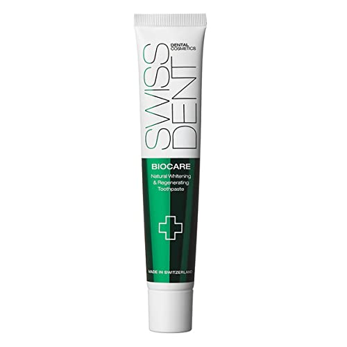 🔥 STARKER PREIS (-34%) SWISSDENT BIOCARE ZAHNPASTA, 50 ml natürlich aufhellende Whitening Zahnpasta, stärkt die Zahnoberfläche & schützt vor Empfindlichkeit