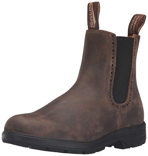 Blundstone 1351 Women's Original High Top Chelsea Boots with Cushioned Midsole and Premium Water Resistant Leather, Rustic Brown, 8.5 US Women / 5.5 AU