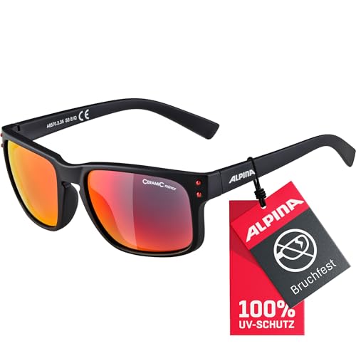 (-42%) ALPINA KOSMIC Sonnenbrille, black matt, One Size
