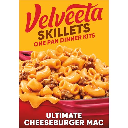Velveeta Cheesy Skillets, Ultimate Cheeseburger, 12.8 oz