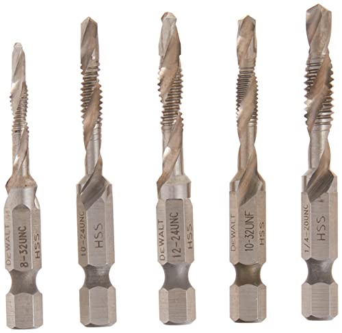 DeWalt Tap and Drill Set An impact-ready tap and drill set that is an excellent choice for