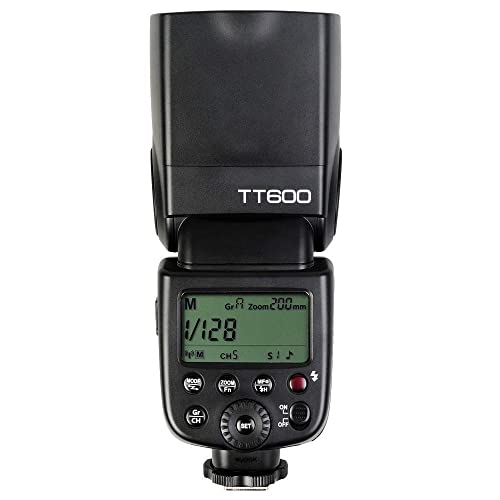 GODOX TT600S 2.4G Wireless Camera Flash Speedlite with Diffuser, Master Slave Off GN60 Manual Flash, Support HSS When paired Off Camera with Godox X Trigger System for Sony Cameras (TT600S for Sony)