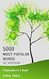 5000 Most Popular Words Us Version Flashcards In A Book English Edition