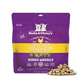 Stella & Chewy's Freeze-Dried Raw Cat Dinner Morsels - Premium Chicken Recipe with 98% Cage-Free Meat & Organs - Natural Grain-Free Cat & Kitten Food - Made in USA - 18 oz